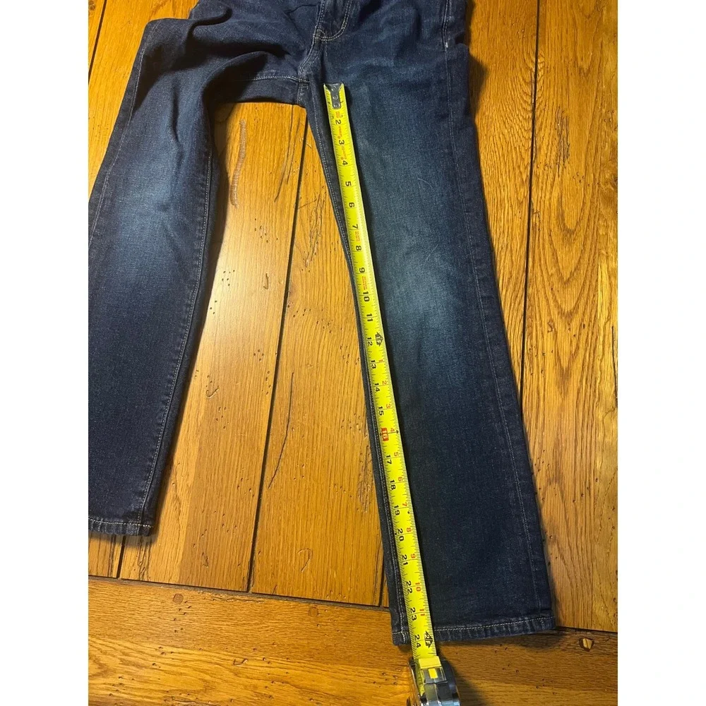 Old Navy Boys Slim Boot-Cut Jeans Dark Wash Built-In Flex Size 10 Slim